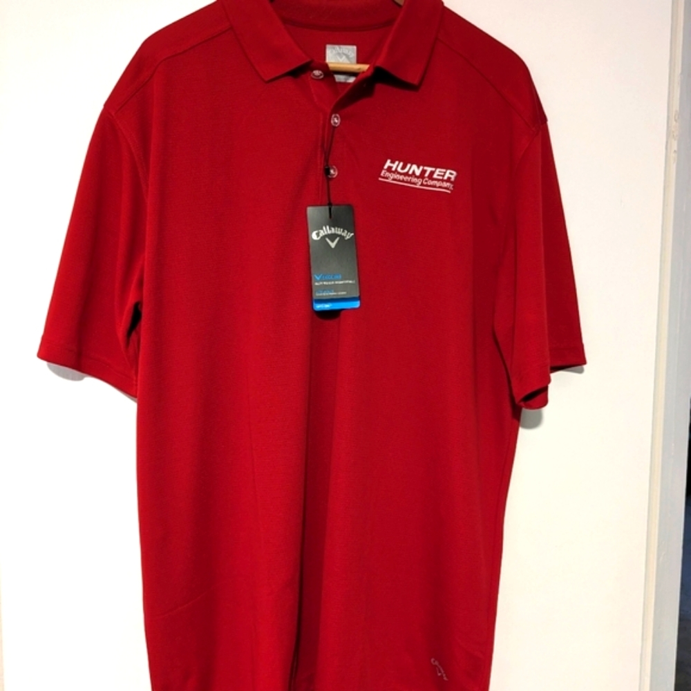 Callaway polo shirt (Hunter engineering) embroidery